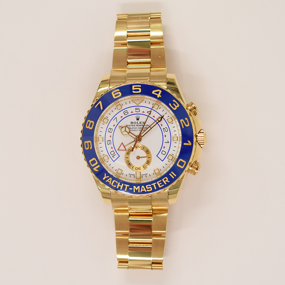 Yacht-Master II Yellow Gold White Dial 44mm Product Image 1