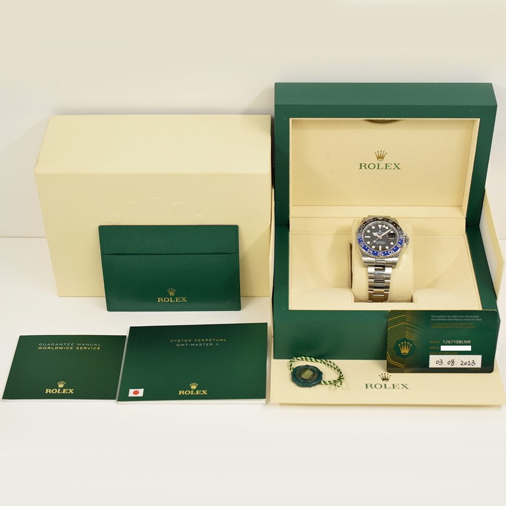 GMT-Master II Steel Black Dial "Batman" 40mm Product Image 10