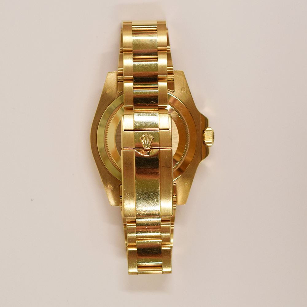 GMT-Master II Yellow Gold Green Dial 40mm Product Image 7