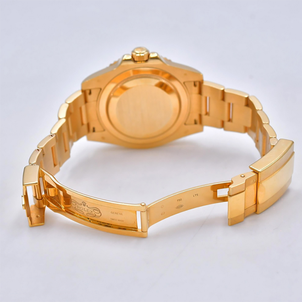 GMT-Master II Yellow Gold Green Dial 40mm Product Image 5