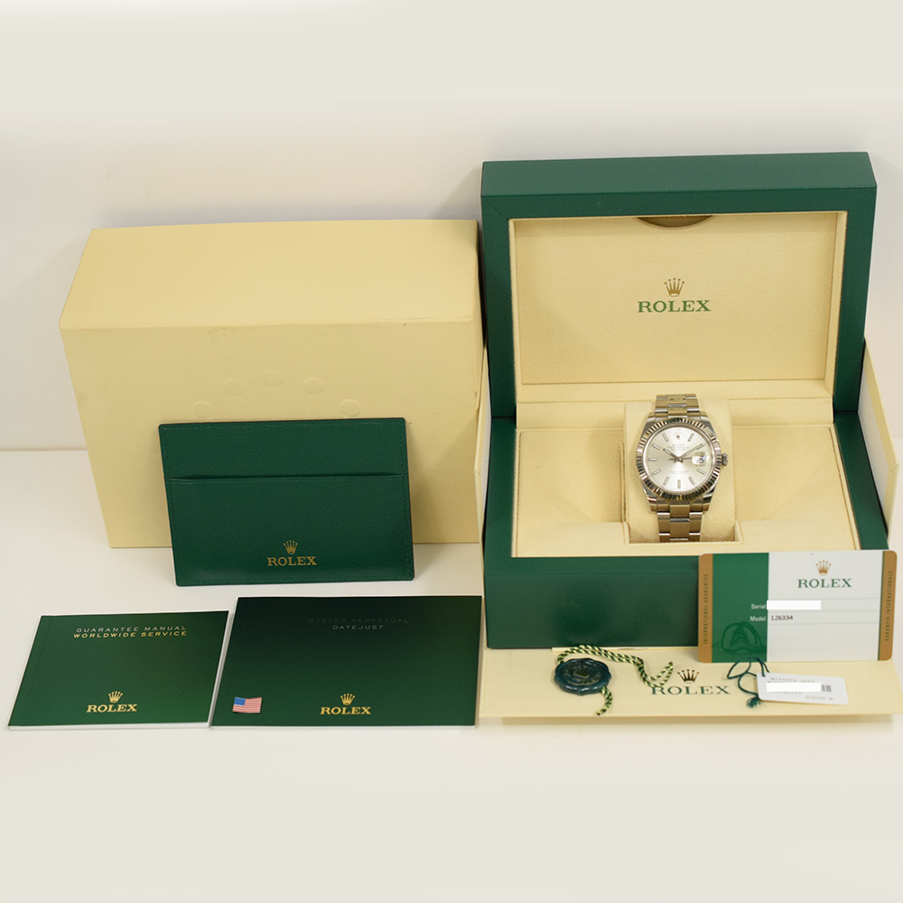 Datejust Steel Silver Dial 41mm Product Image 10