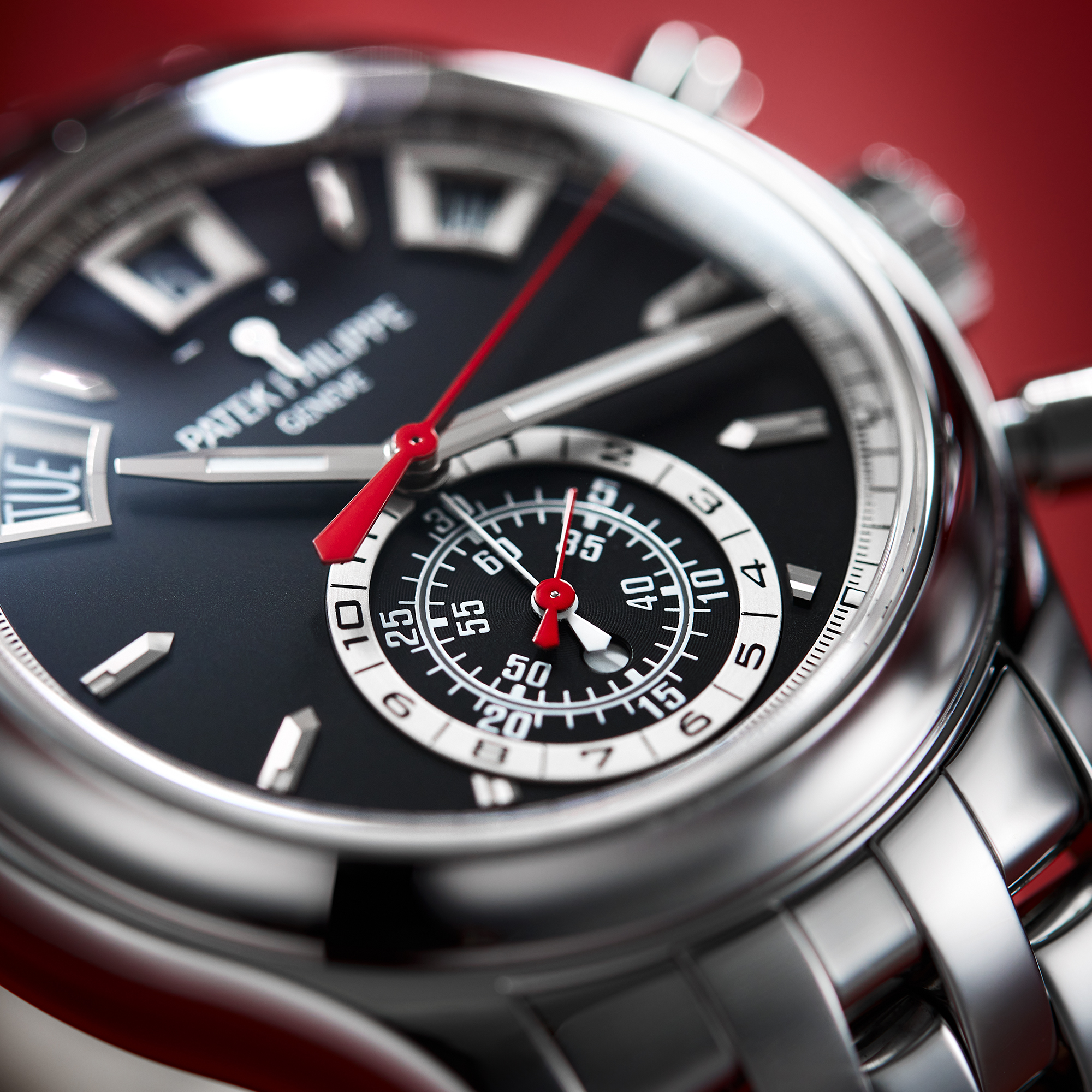 Complications Annual Calendar Chronograph Steel Black Dial 40mm Product Image 15