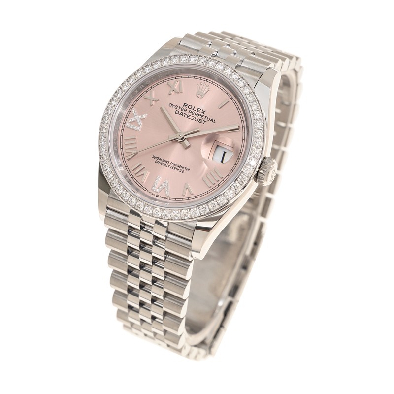 Datejust Steel Diamond Jubilee Pink Dial 36mm Product Image 2