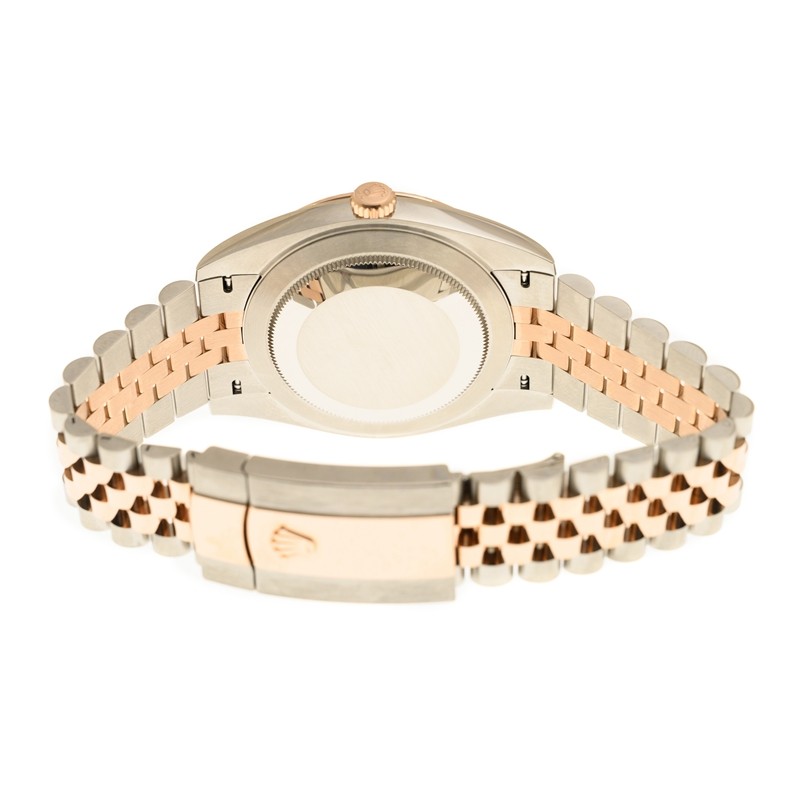 Datejust Rose Gold & Steel Jubilee Brown Dial 41mm Product Image 4