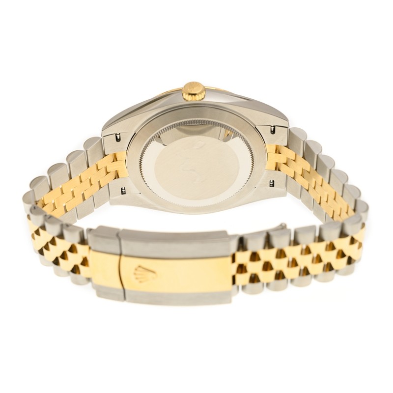 Datejust Yellow Gold & Steel Jubilee Champagne Dial 41mm Product Image 4