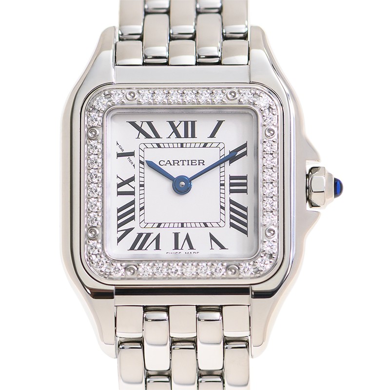 Panthère de Cartier Steel Diamond Silver Dial 30mm Product Image 3