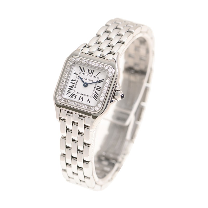 Panthère de Cartier Steel Diamond Silver Dial 30mm Product Image 2
