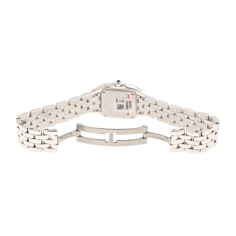 Panthère de Cartier Steel Diamond Silver Dial 30mm Product Image 5