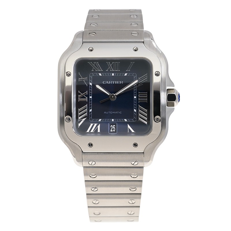 Santos de Cartier Steel Blue Dial 40mm Product Image 1