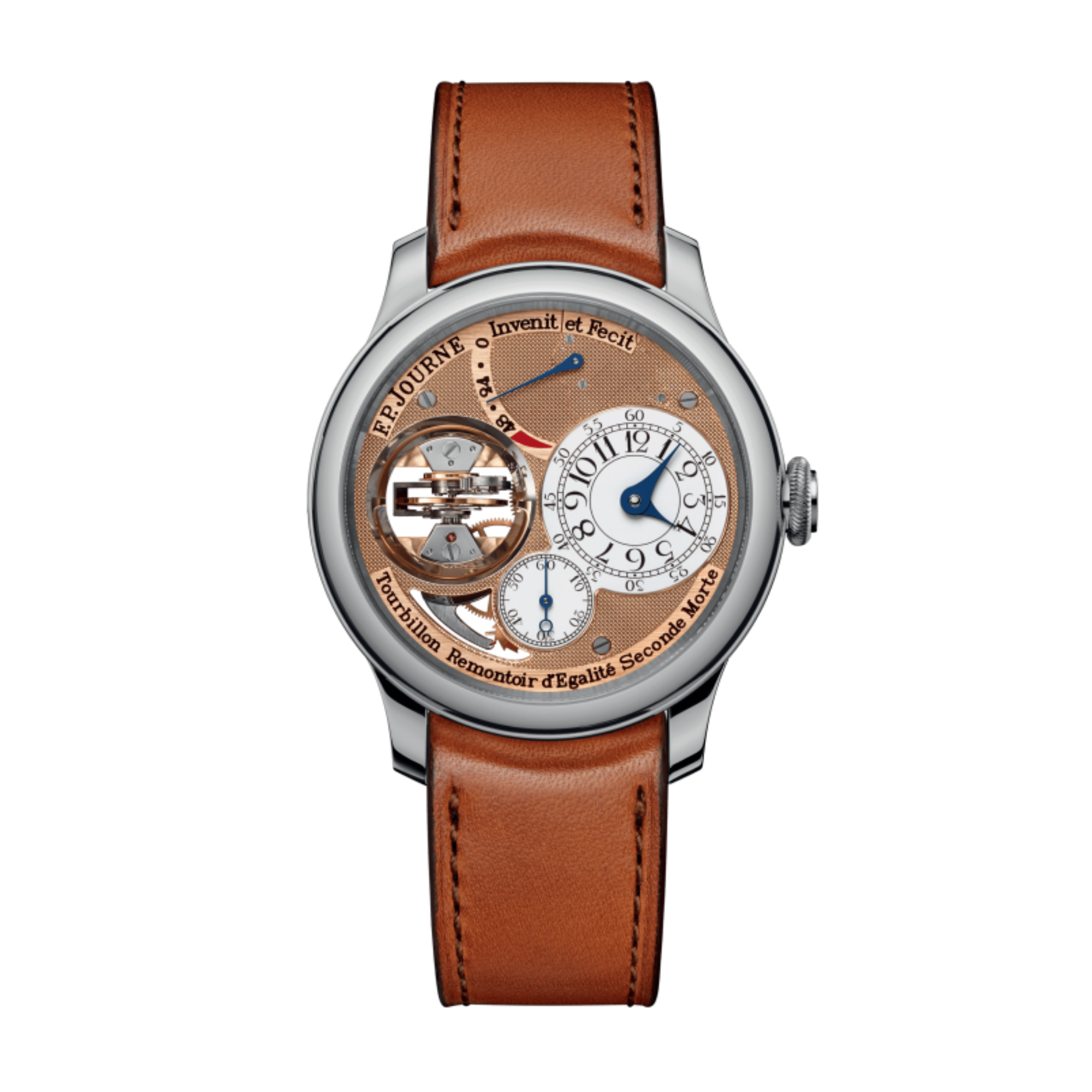 Vertical Tourbillon Platinum Salmon Dial 42mm Product Image