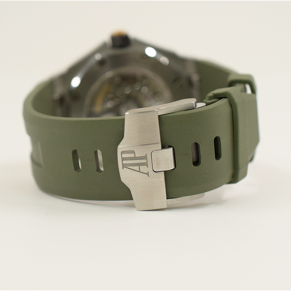 Royal Oak Offshore Diver Steel Green Dial 42mm Product Image 4