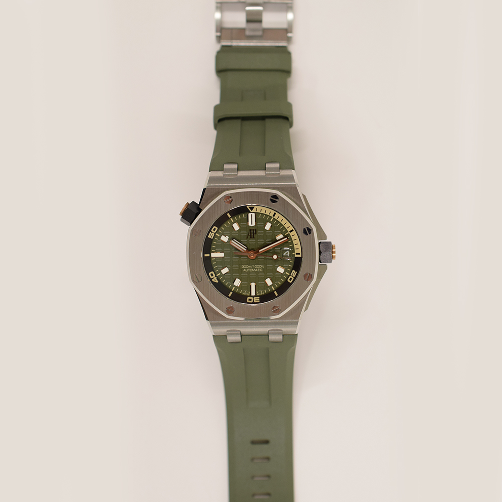 Royal Oak Offshore Diver Steel Green Dial 42mm Product Image 1