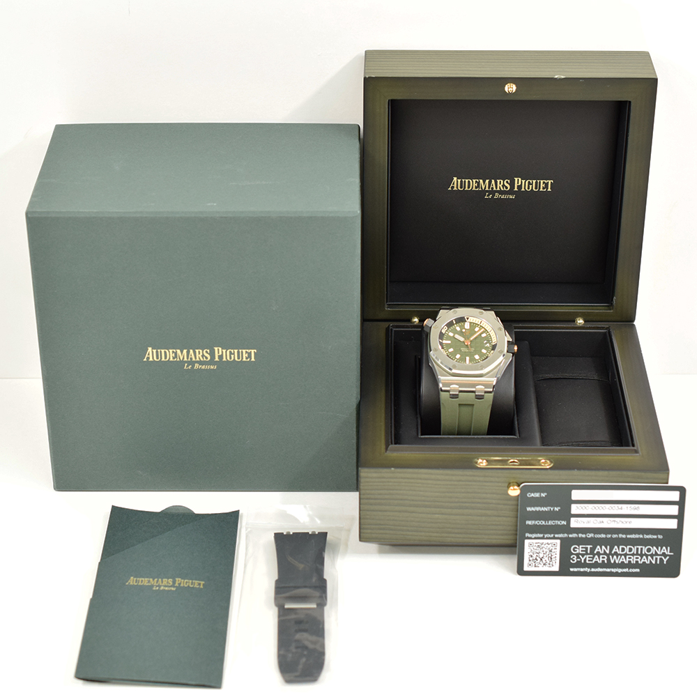 Royal Oak Offshore Diver Steel Green Dial 42mm Product Image 10