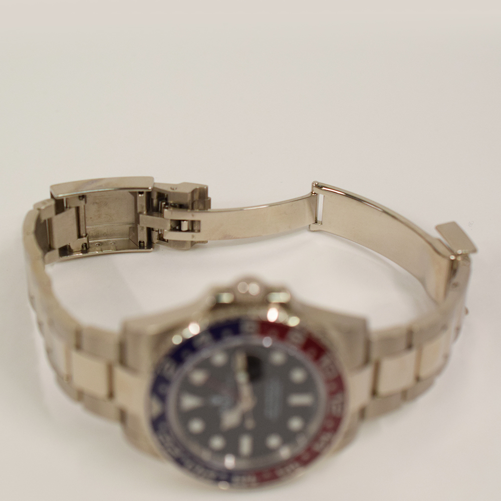 GMT-Master II White Gold Black Dial "Pepsi" 40mm Product Image 6