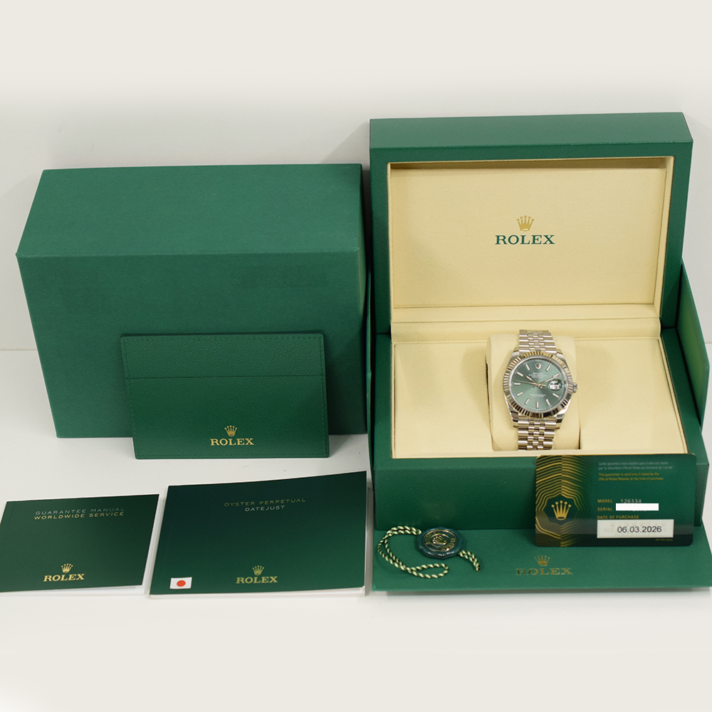 Datejust Steel Jubilee Green Dial 41mm Product Image 10