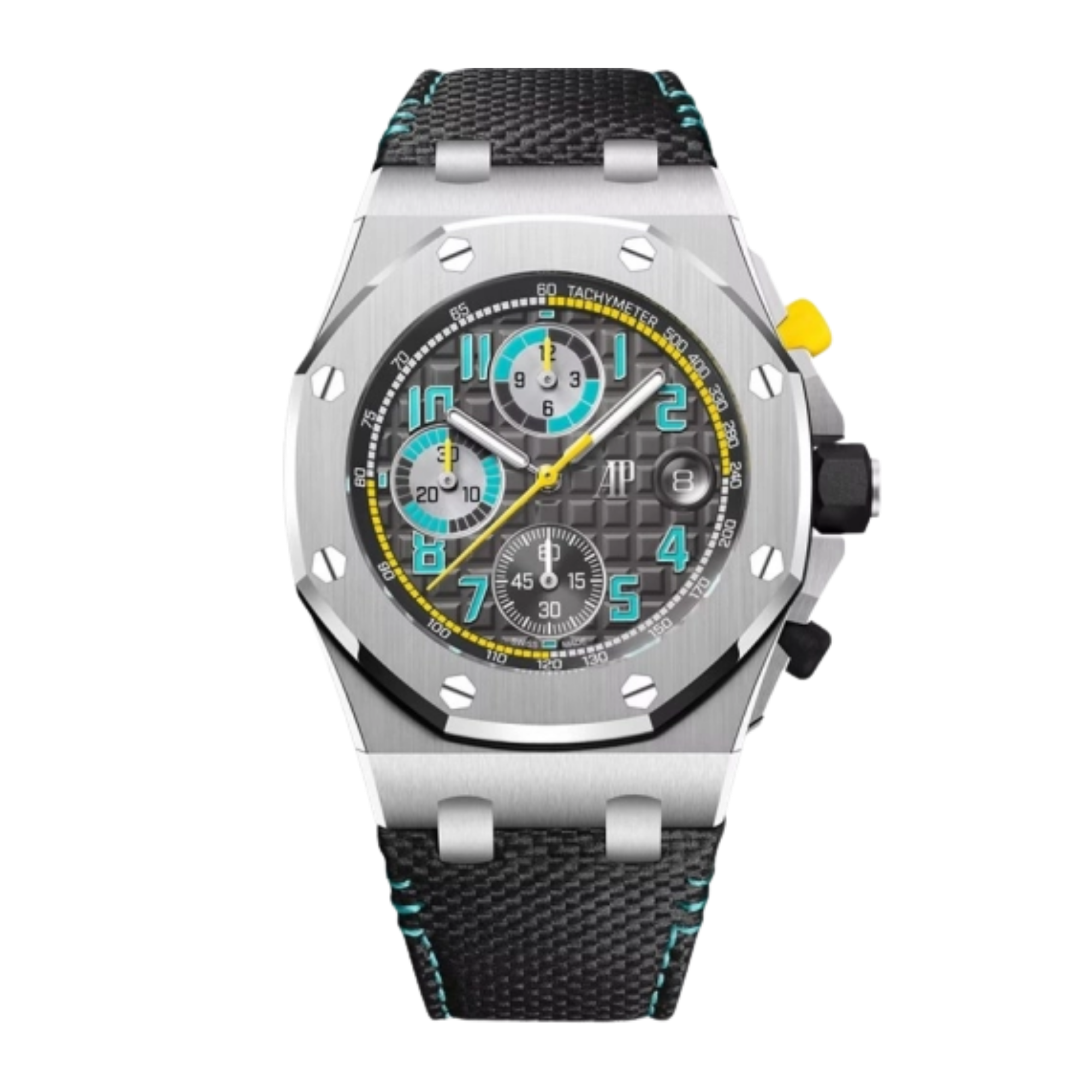 Audemars Piguet Royal Oak Offshore Titanium Blue Dial 43mm 15605SK