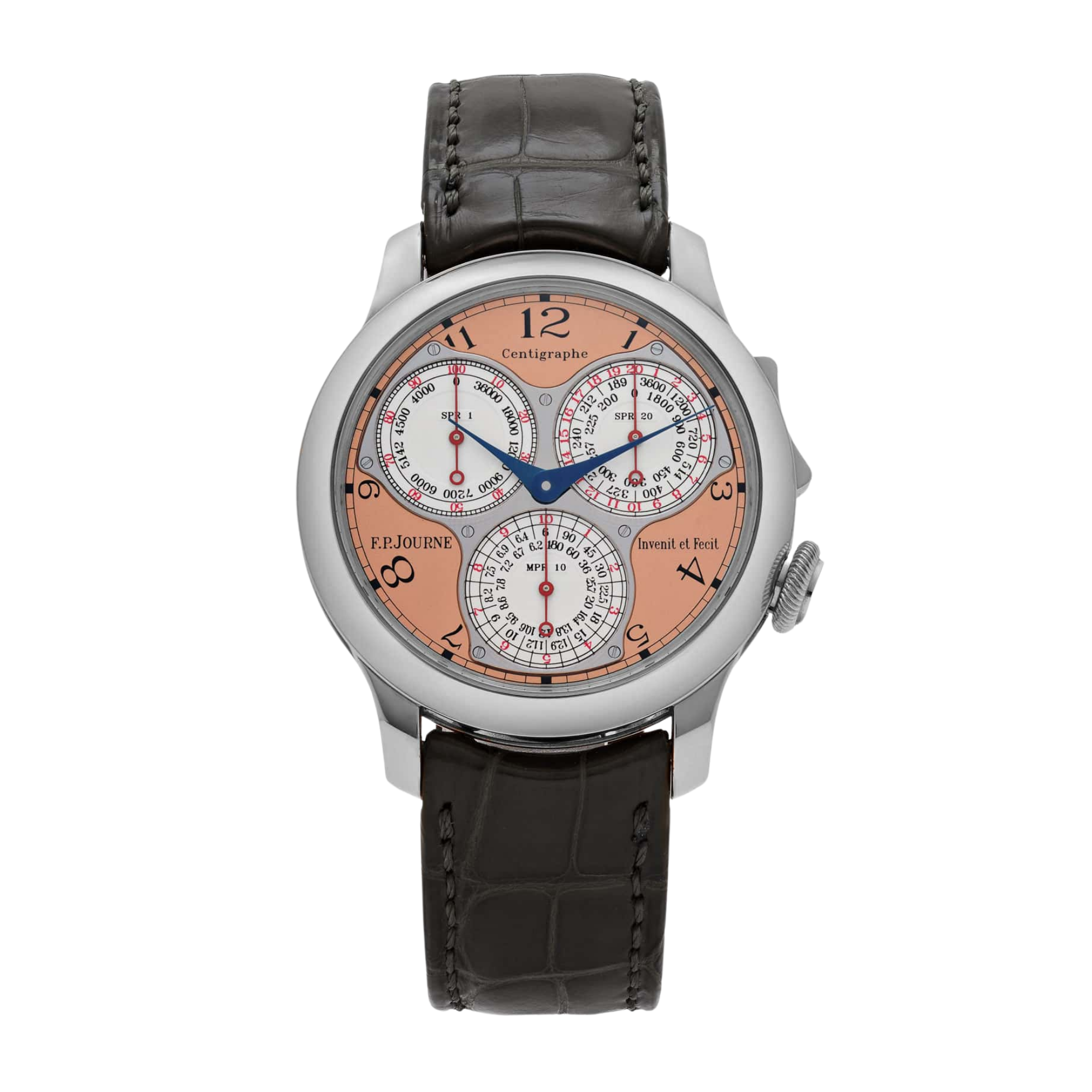 Centigraphe Souverain Platinum Salmon Dial 40mm Product Image