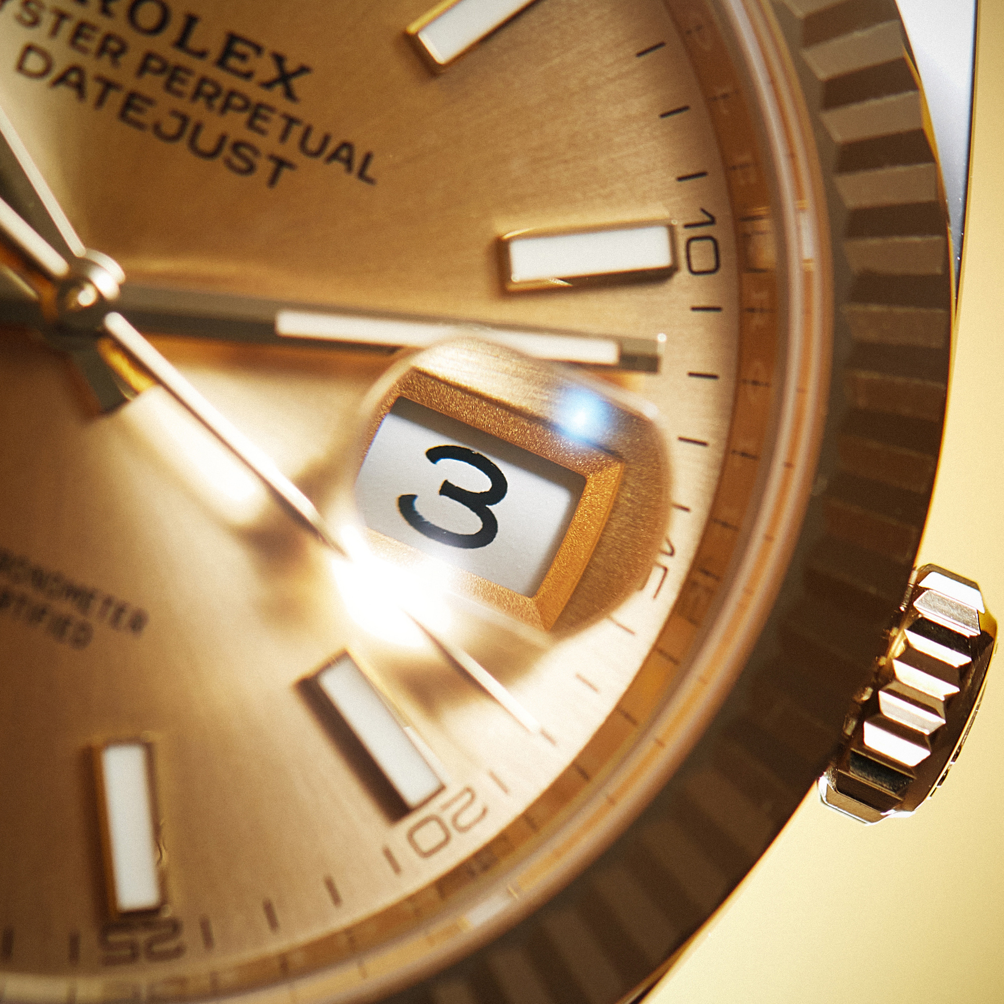 Datejust Yellow Gold & Steel Champagne Dial 41mm Product Image 9