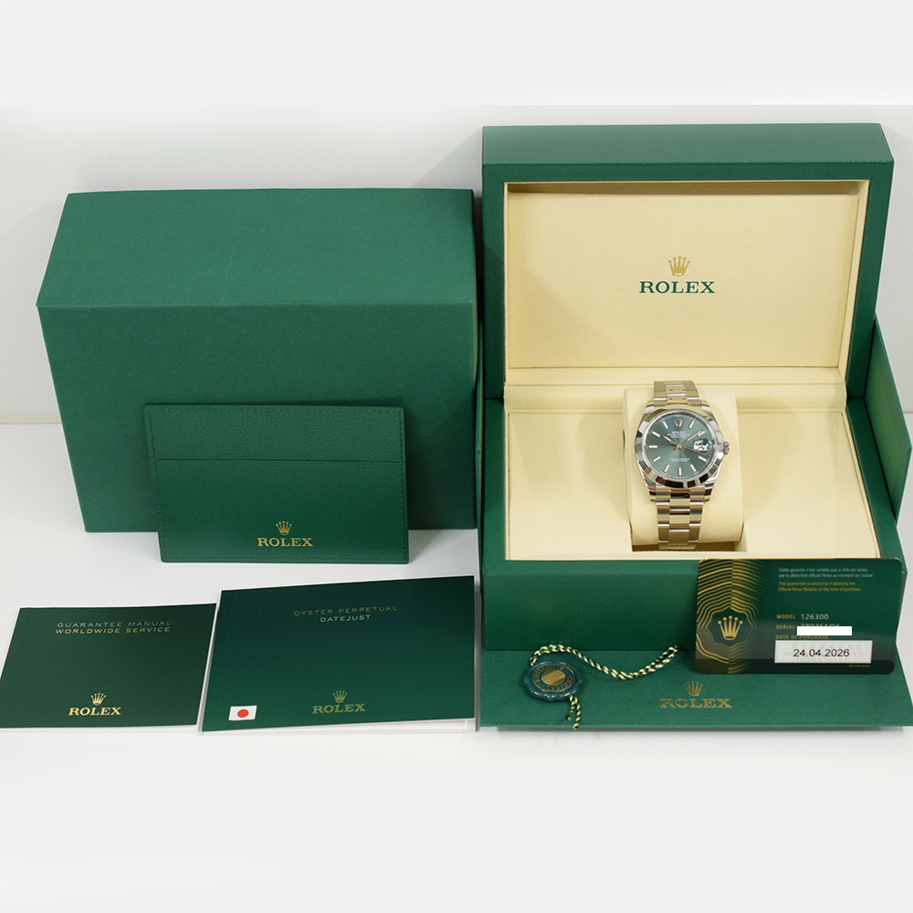 Datejust Steel Green Dial 41mm Product Image 10