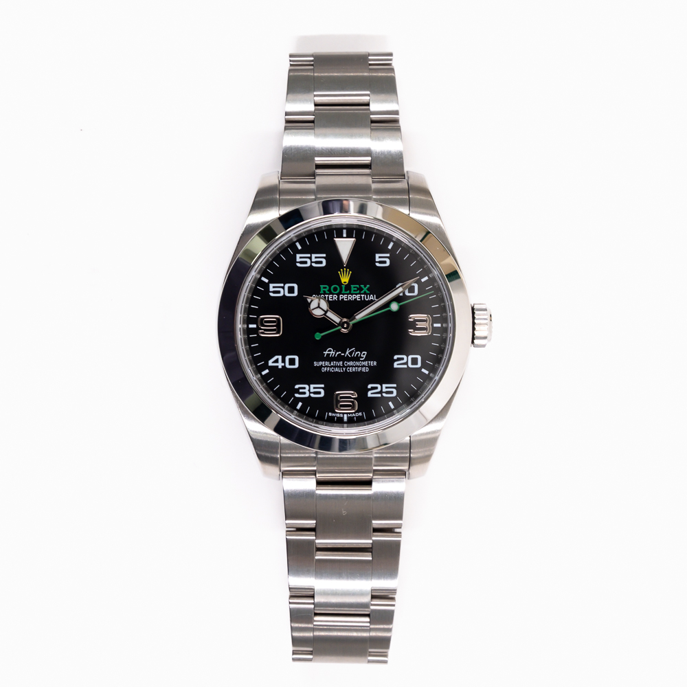 Air-King Steel Black Dial 40mm Product Image 1