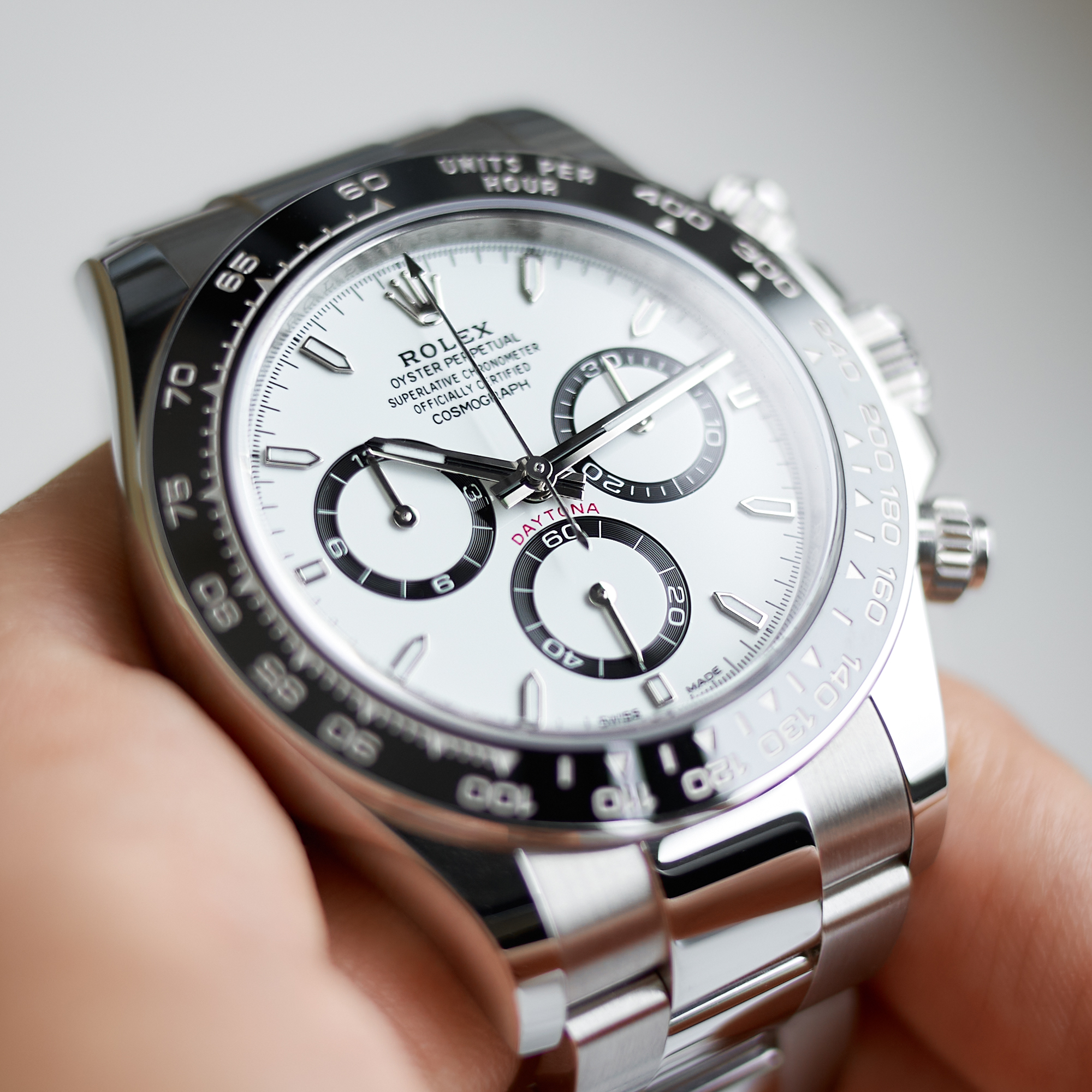 Daytona Steel White Dial "Panda" 40mm Product Image