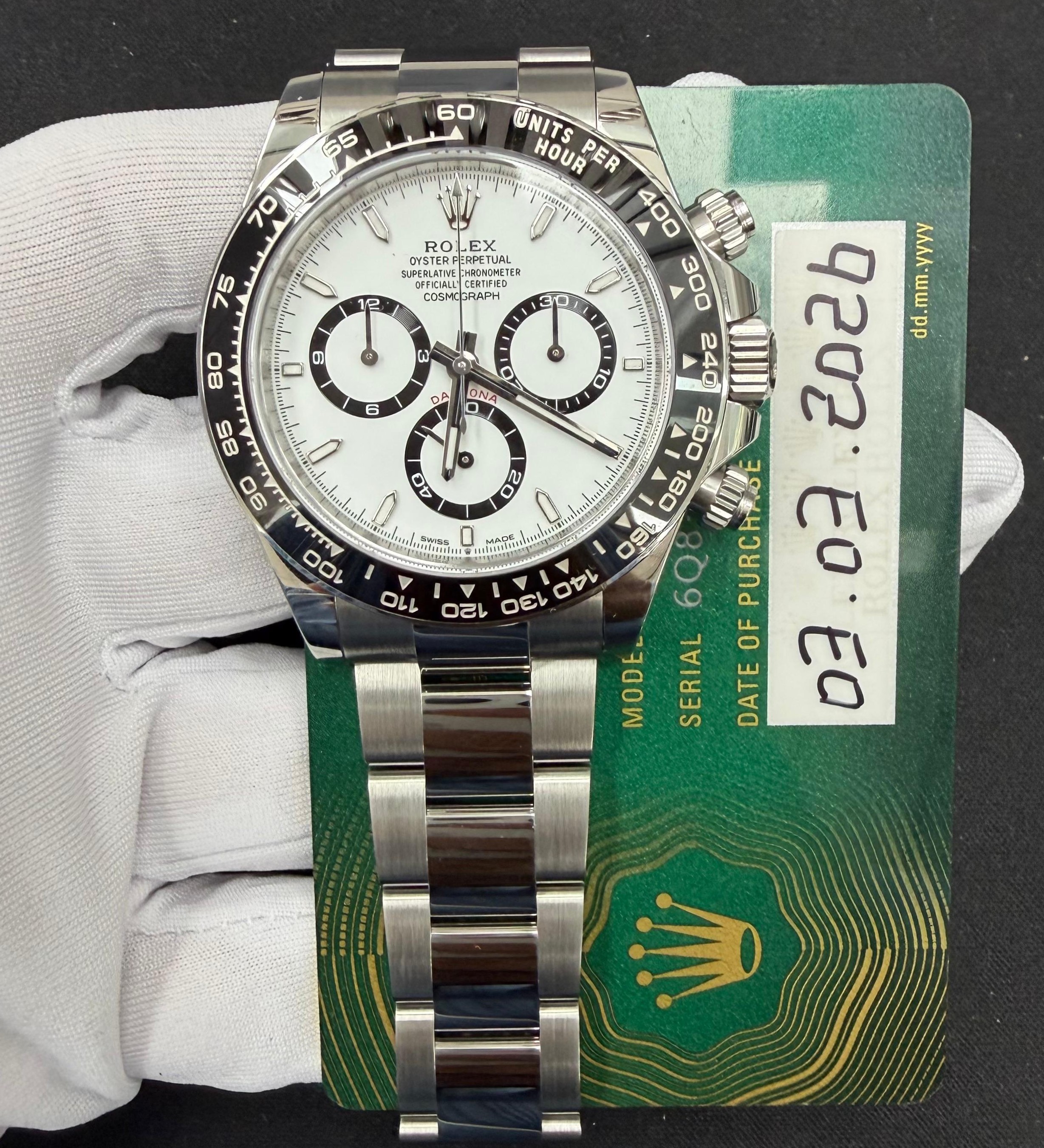 Daytona Steel White Dial "Panda" 40mm Product Image 2