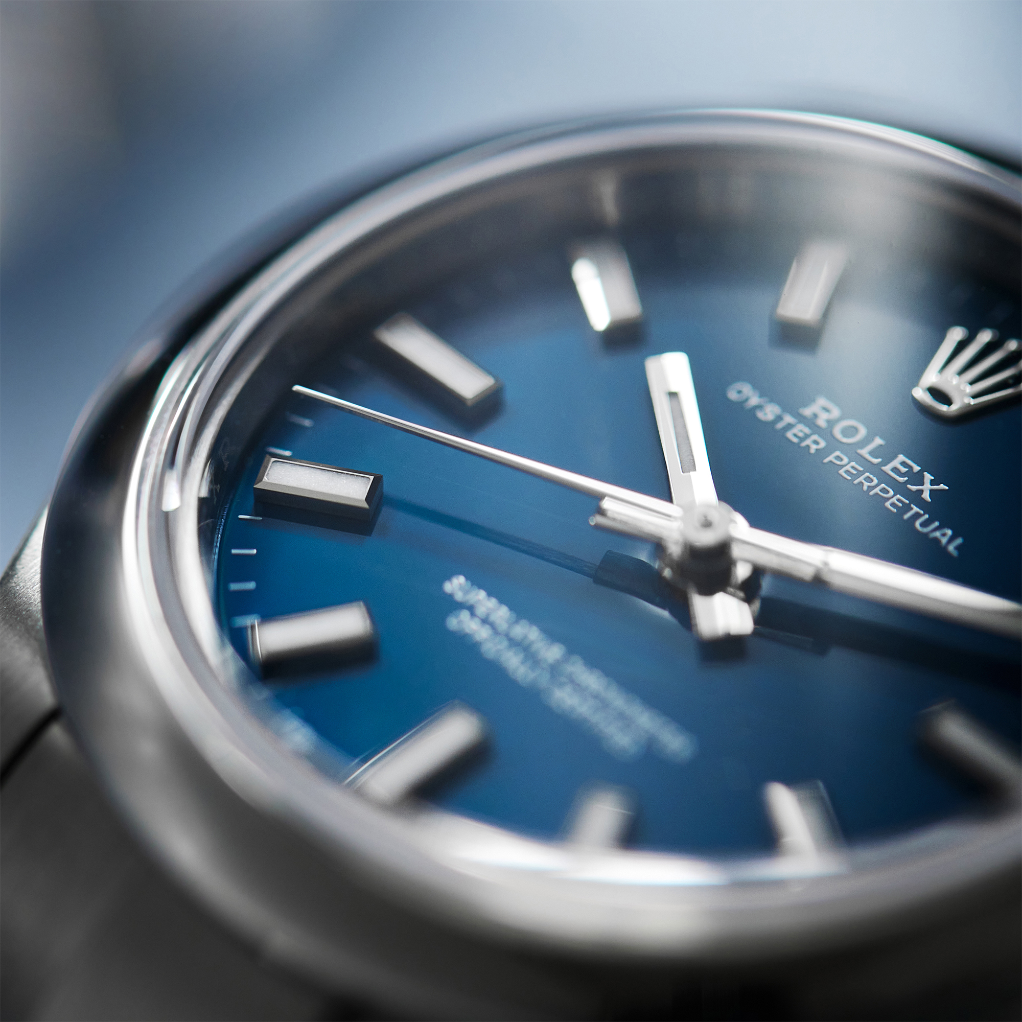 Oyster Perpetual Steel Blue Dial 28mm Product Image