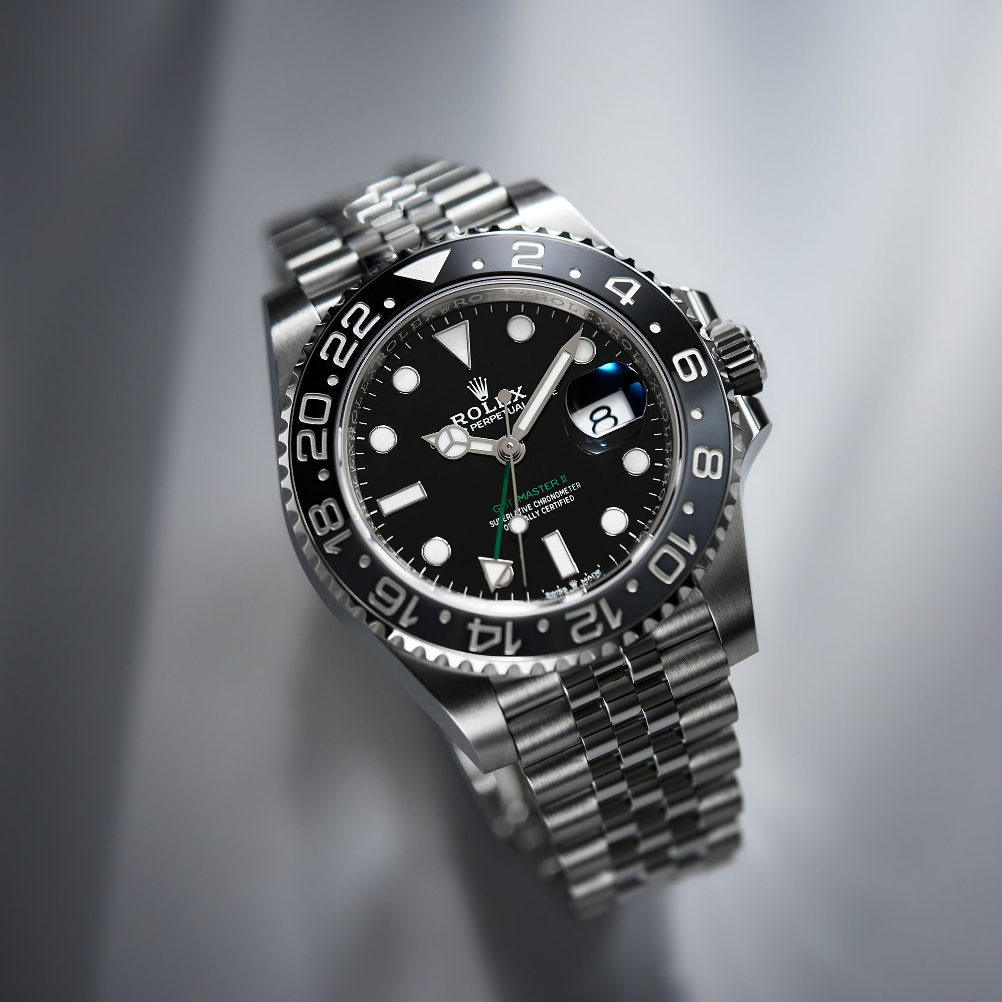 GMT-Master II "Bruce Wayne" Steel Jubilee Black Dial 40mm Product Image 13
