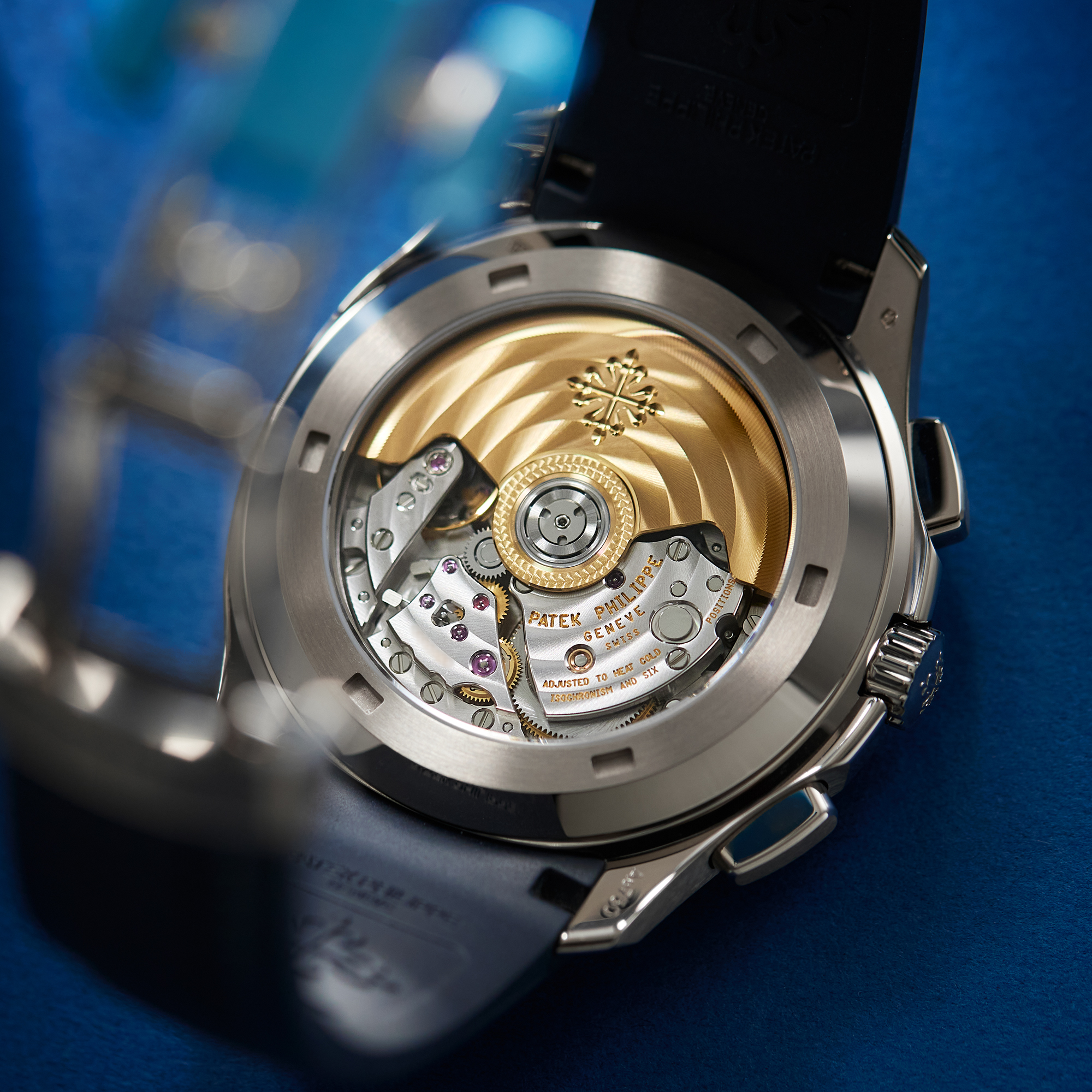 Aquanaut Chronograph White Gold Blue Dial 42mm Product Image