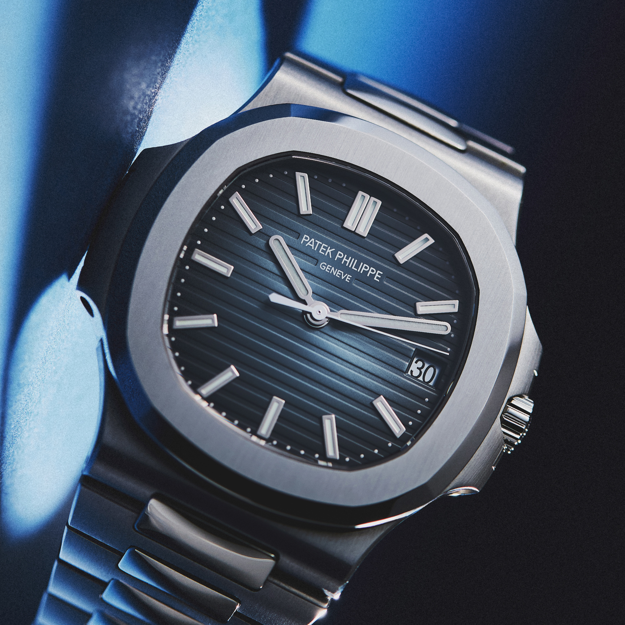 Nautilus Steel Blue Dial 40mm Product Image