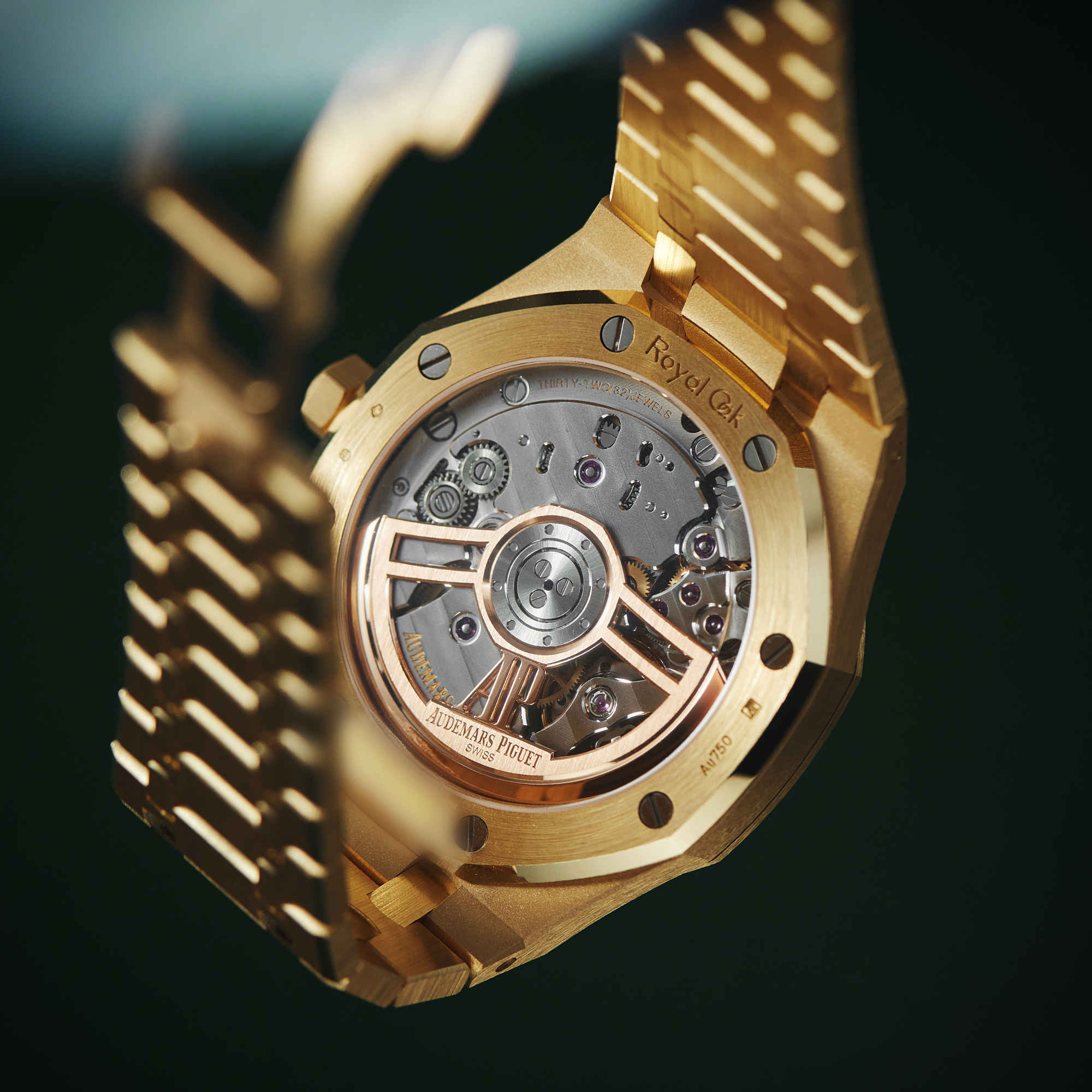 Audemars Piguet Royal Oak Yellow Gold Green Malachite Dial 41mm