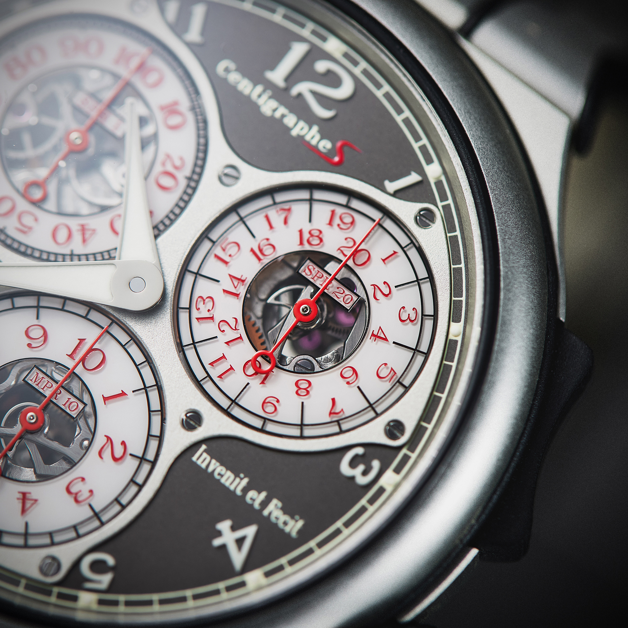 Centigraph Linesport Aluminium Grey Dial 42mm Product Image