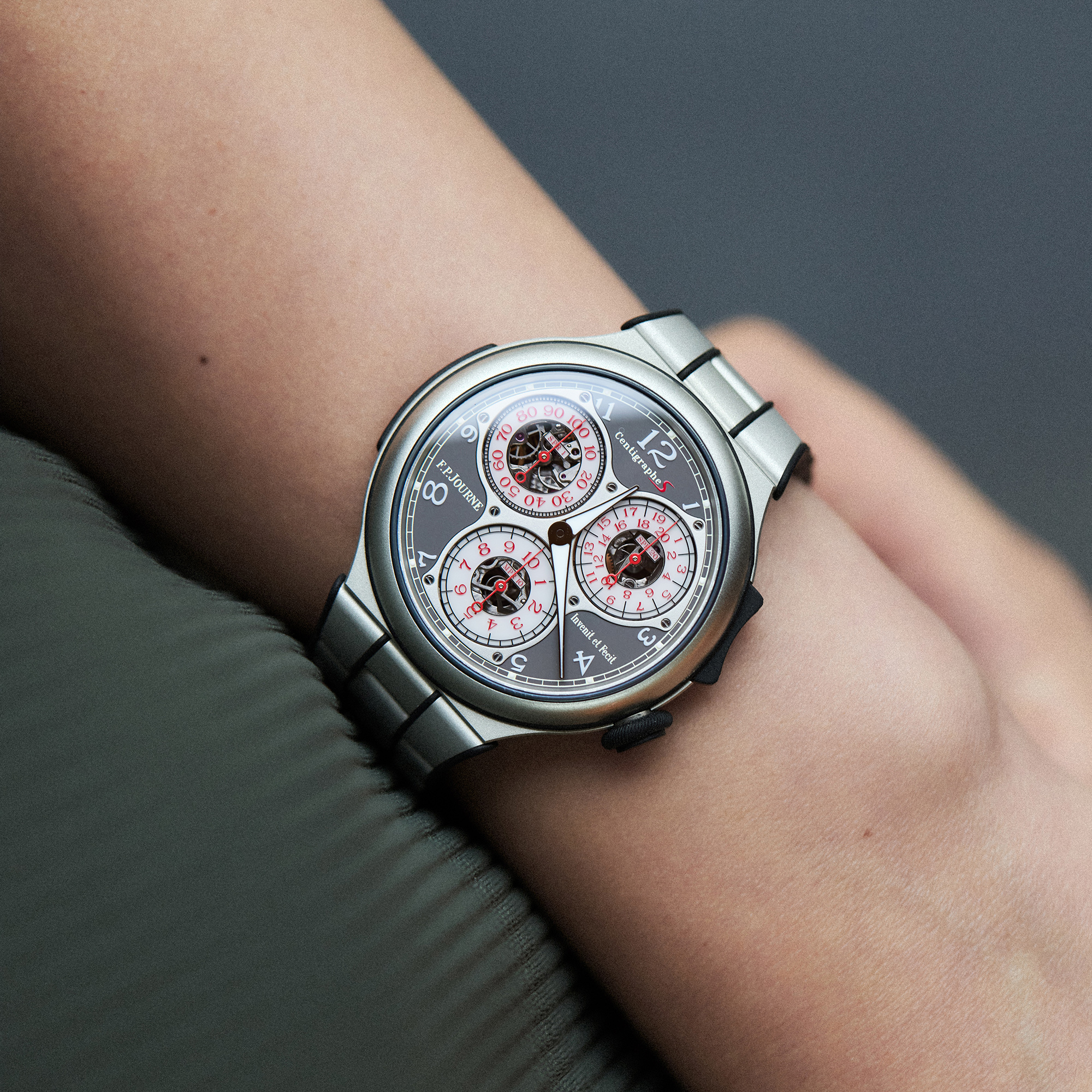 Centigraph Linesport Aluminium Grey Dial 42mm Product Image