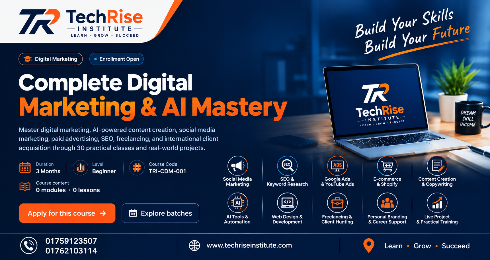 Complete Digital Marketing & AI Mastery