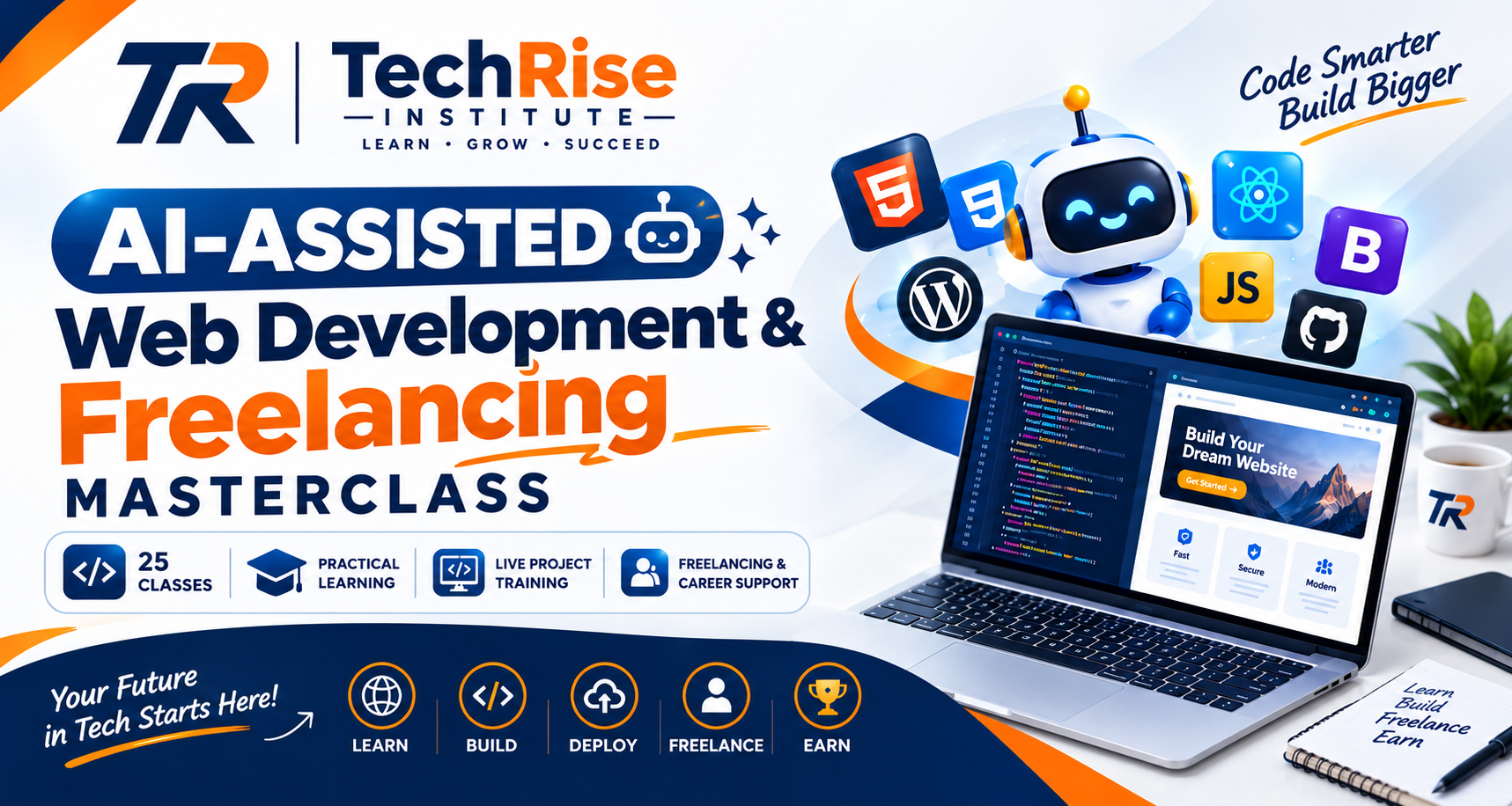 AI-Assisted Web Development & Freelancing Masterclass