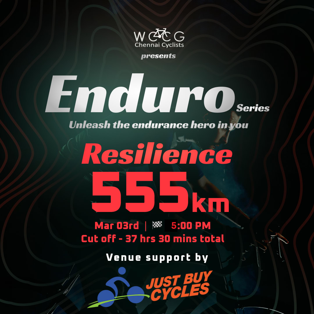 WCCG Enduro Series - Resilience 555km Ride - Mar 2023 - Yelagiri