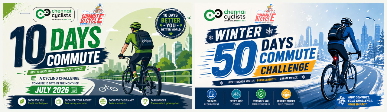 CBC 2026 Winter Commute Series + July Commute Challenge