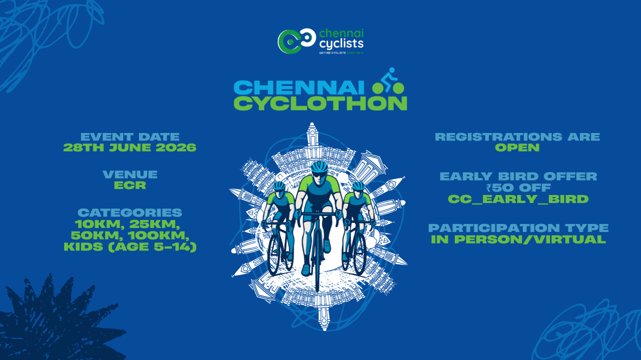 Chennai Cyclothon - June 2026