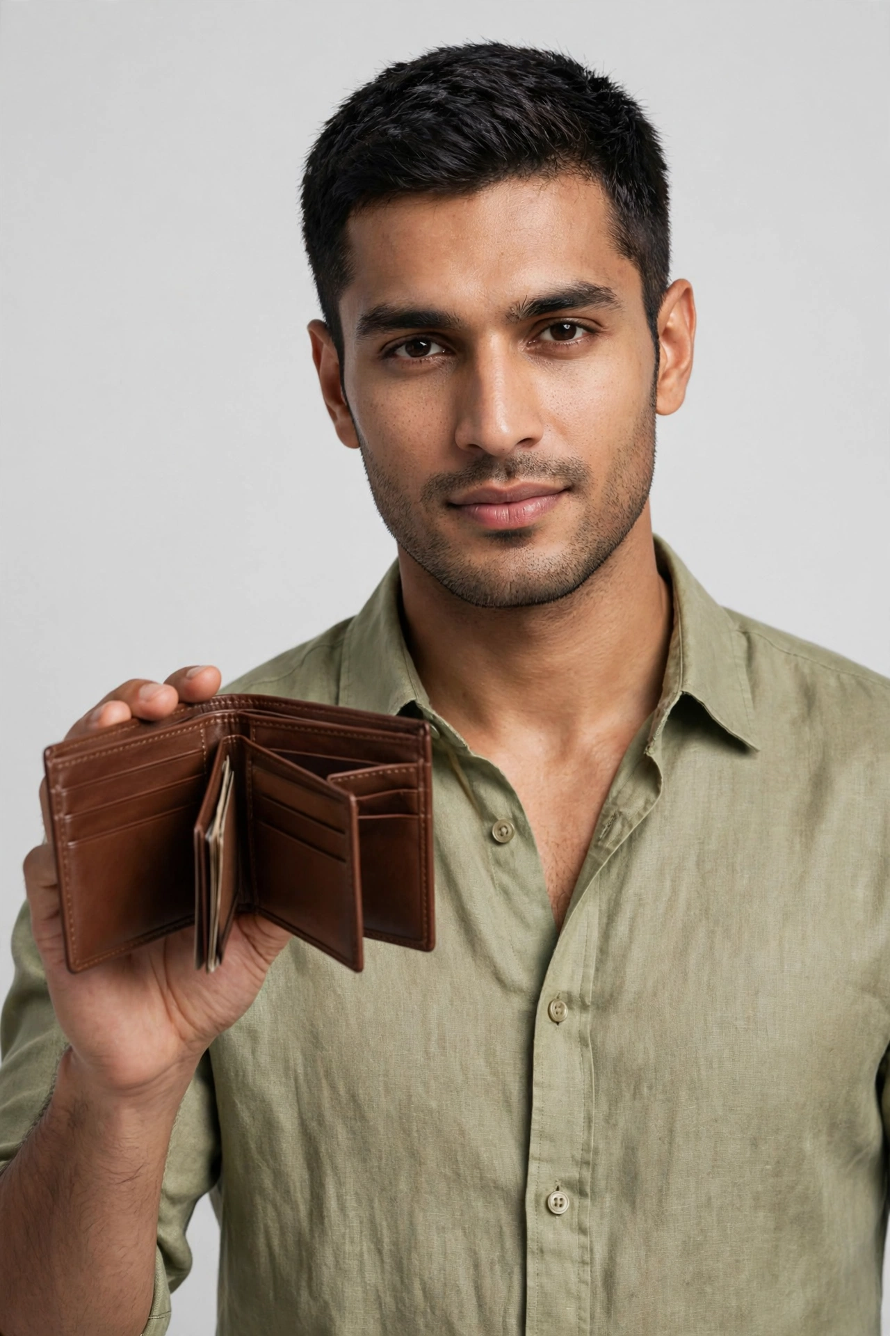 Brown Leather Wallet