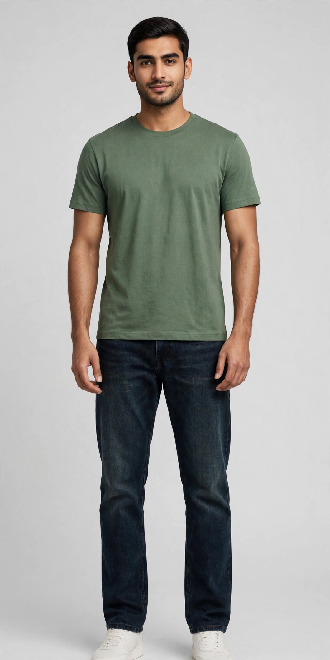 Green Casual T-Shirt