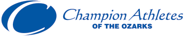 champion athletes of the ozarks logo