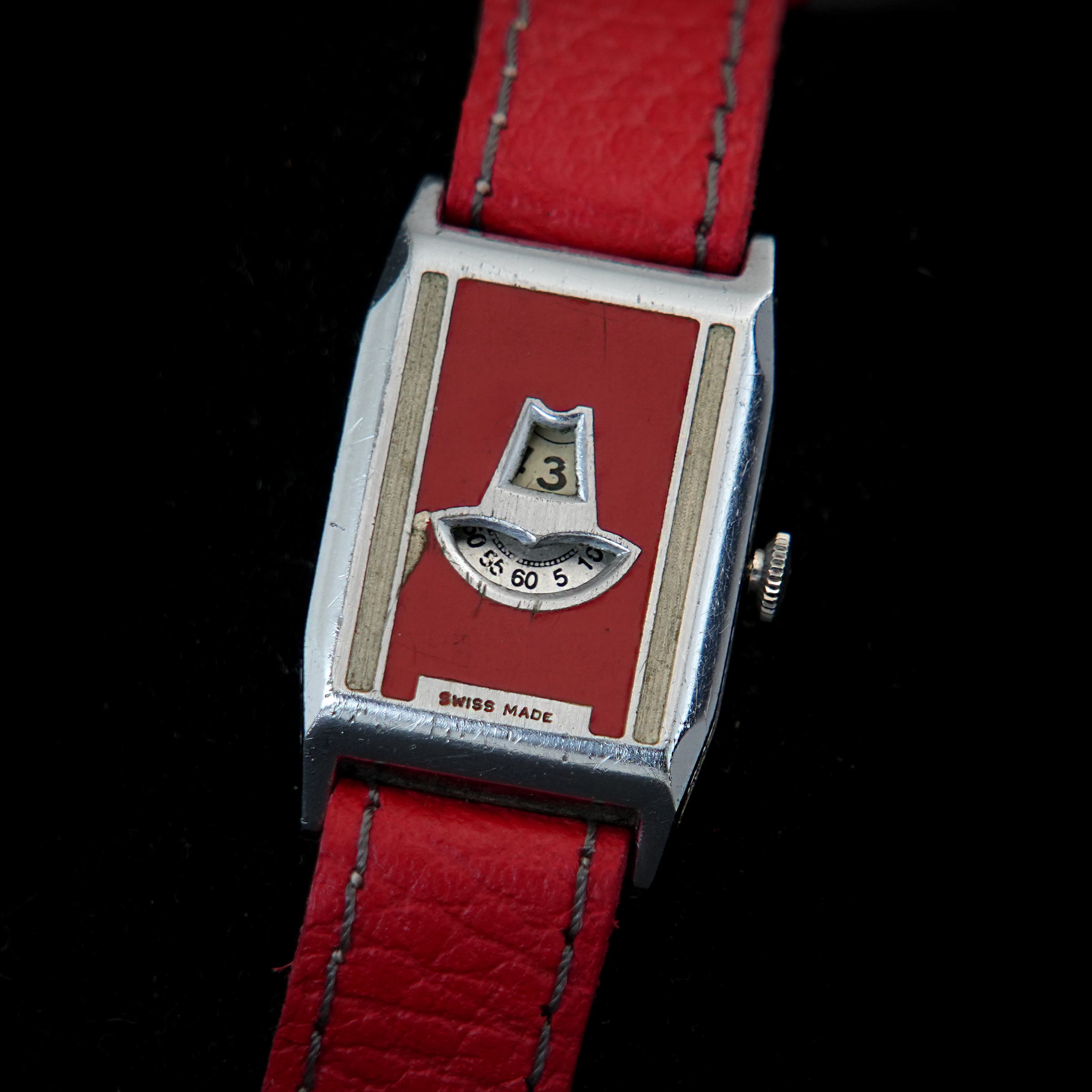 Unbranded | Red Dial Art Deco