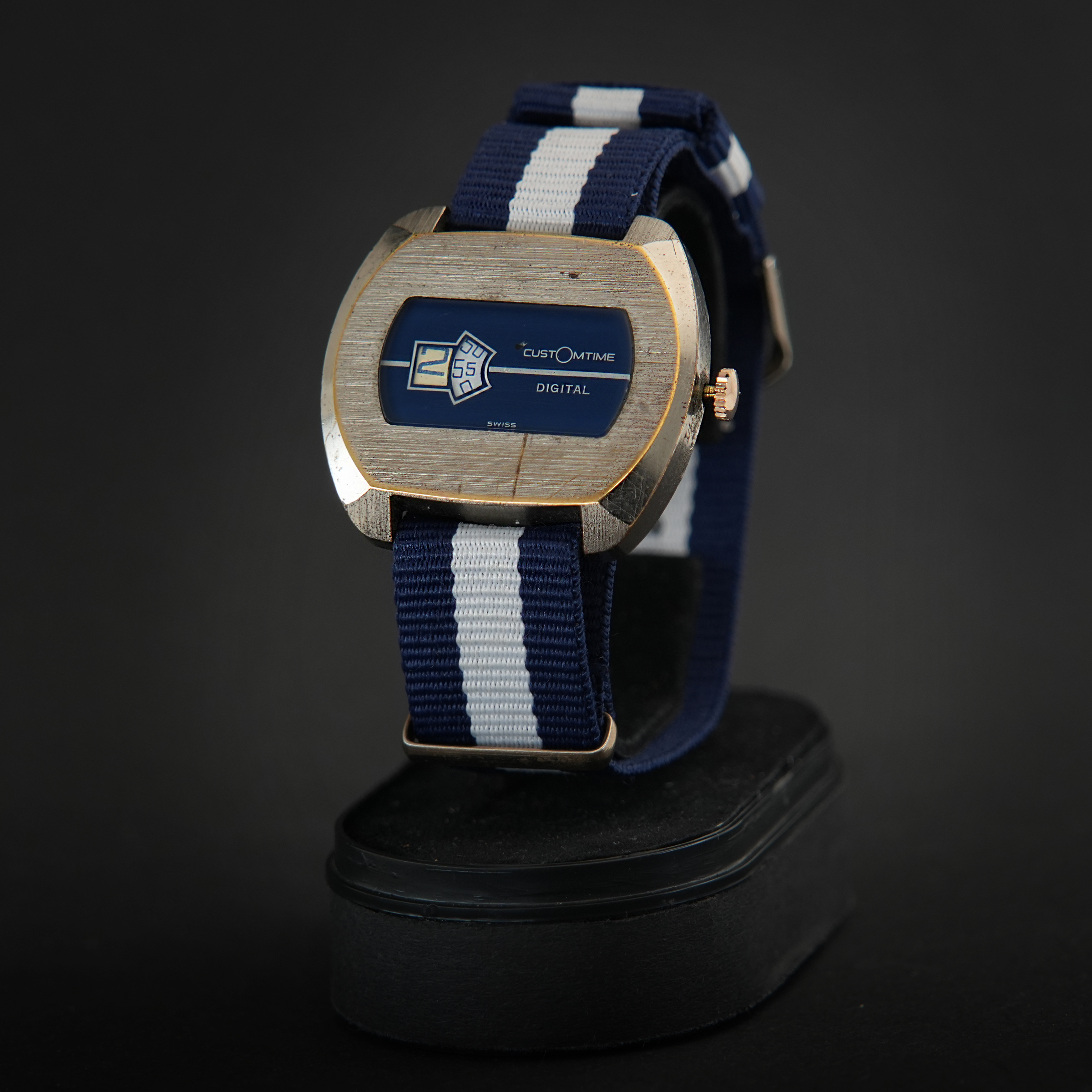 Customtime Digital | Blue Dial