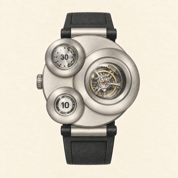 Angles — Balançoire Jumping Hour Tourbillon Founder's Edition