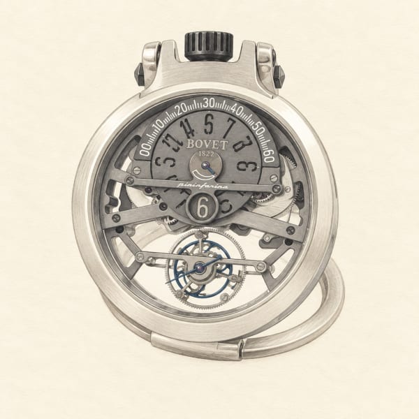 Bovet Pininfarina OttantaTre Jump Hour Tourbillon