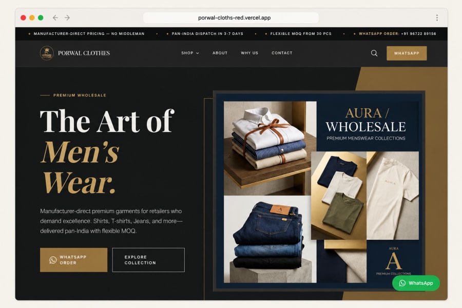 Bhulq — E-Commerce website