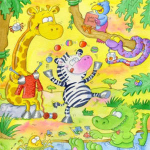 Cantos Infantiles - Una Aventura en el Zoologico de Dios