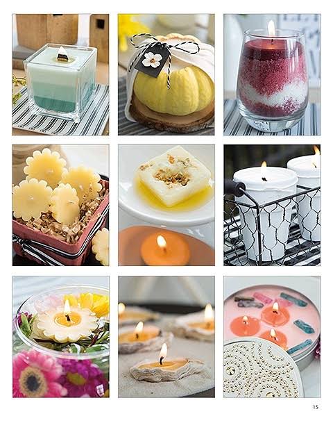 Festive Handmade Candle Set