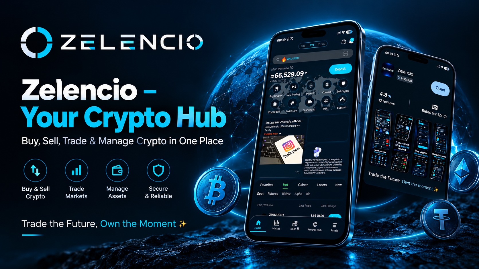 The Zelencio app
