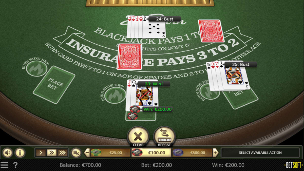 21 Burn Blackjack screenshot 2